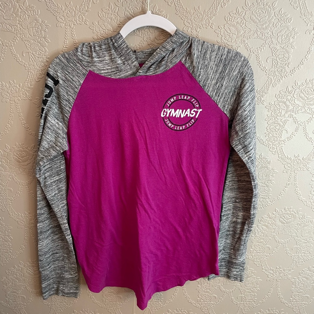 Justice Active girls pink long sleeve size 16 excellent condition